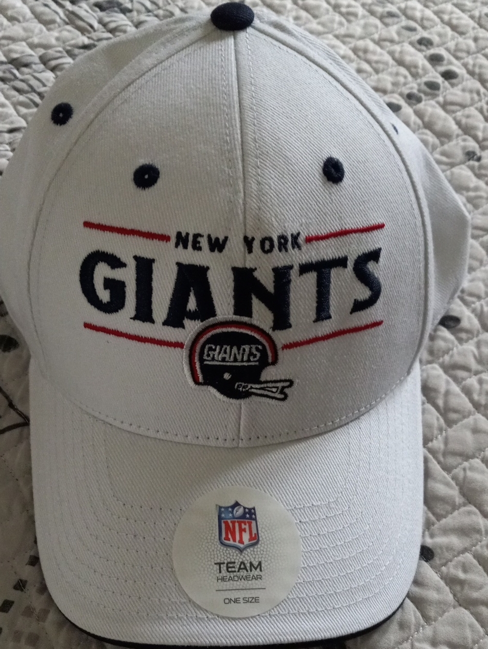 New York Giants Cap NFL Team Apparel.